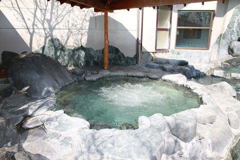 気泡の湯